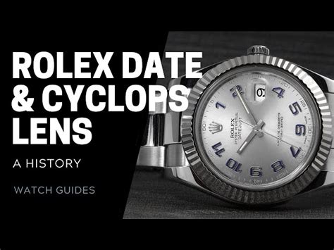 vintage rolex no cyclops|rolex cyclops lens history.